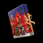 Коледен Адвент календар на Leonidas24 пралини и коледни шоколадови топчета с различни вкусове. Събрани в опаковка във форма на книга с празнична украса.От тук