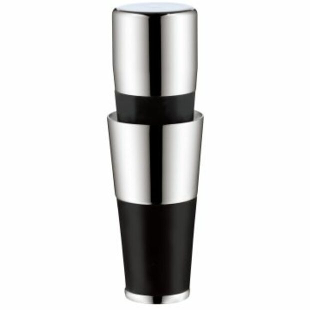 Накрайник за разливане Vino с тапаИдеалният партньор на бутилката вино - с този 2 в 1 накрайник наливането става без капки, а бутилката остава херметически затворена. Изработен от Cromargan неръждаема стомана и силикон, той аерира виното, освобождавайки ароматите и забавяйки окисляването, за да се наслаждавате на всяка глътка.От магазини WMF, цена: 22,96€